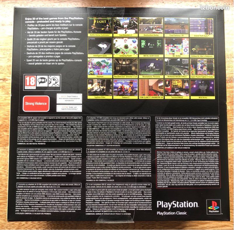PlayStation Classic Mini Neuve / Scellée (image 2)