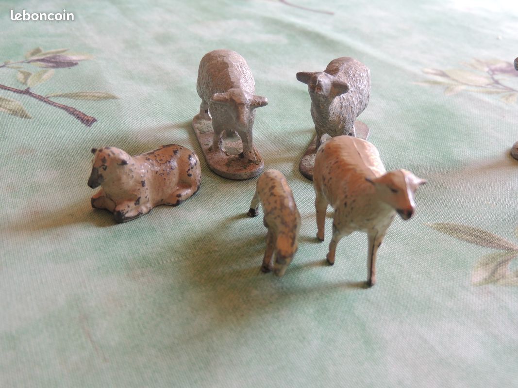 Tombereau Miniature Quiralu - La Ferme - Échelle 1/32 (60mm) - Alu - Restauré - France