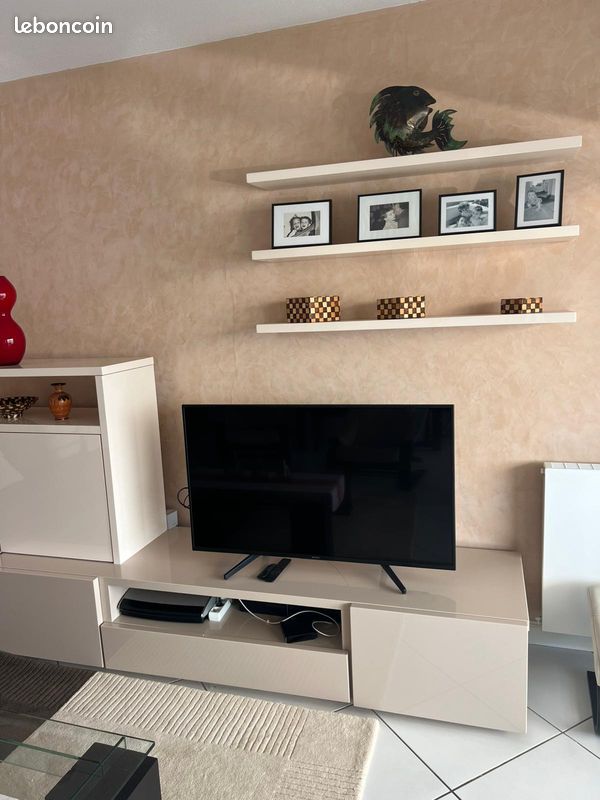 Ensemble meuble TV & buffet Roche Bobois laqué (image 4)