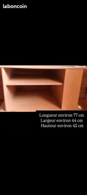 Meuble beige étagère salon chambre (image 1)