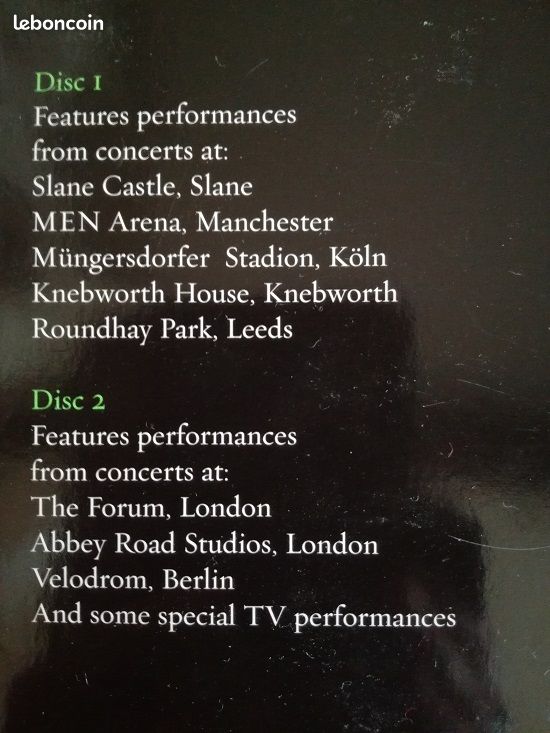 Coffret DVD ROBBIE WILLIAMS (image 3)