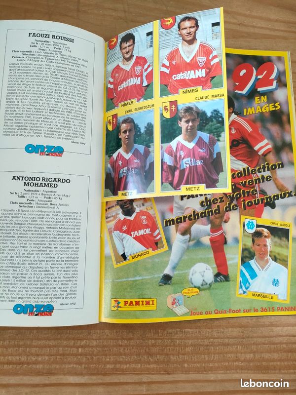 Onze Mondial N°142 (année 2000) – Avec Fiches Et Posters, Bon état
