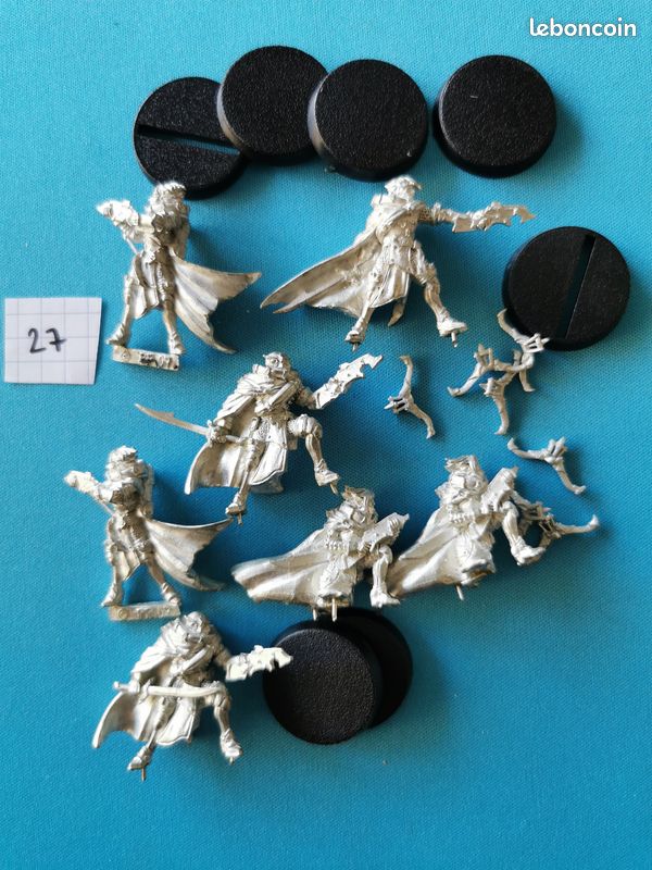 7 Mage Hunter strike force Retribution of Scyrah 7x warmachine Privateer Presse metal (image 1)
