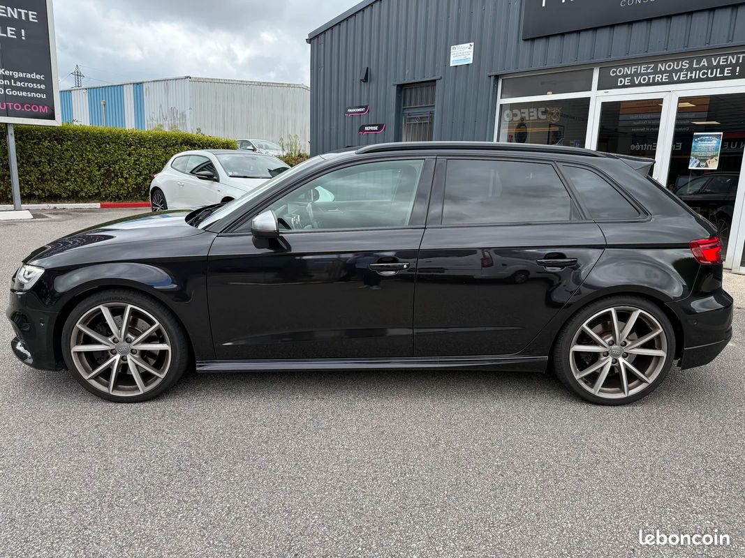 Audi S3 8v2 2.0 TFSI 310cv quattro Pack CARBON Noir panthere (image 2)