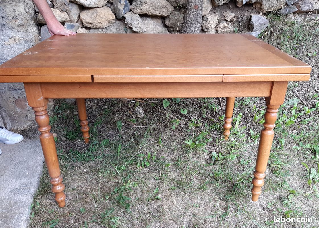 Table avec rallonges (image 1)