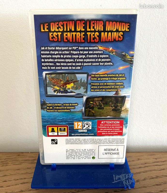 Jak And Daxter: The Lost Frontier Sur PSP - Version Promo Presse PAL FR