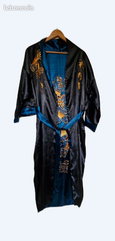Kimono homme en soie (image 1)