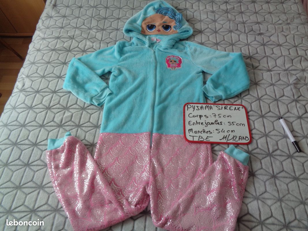 Pyjama/combinaison fille 