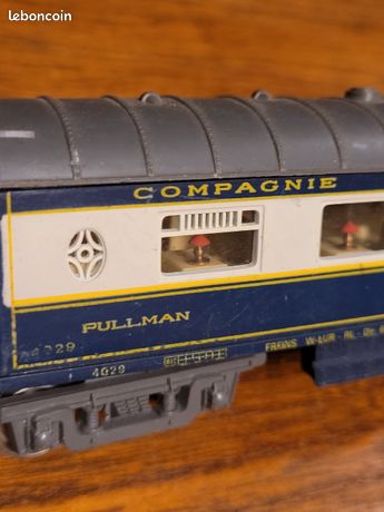 Voiture Voyageurs 1ère Classe CIWL Pullman HO 4026 - FOBBY - Occasion Sans Bogies