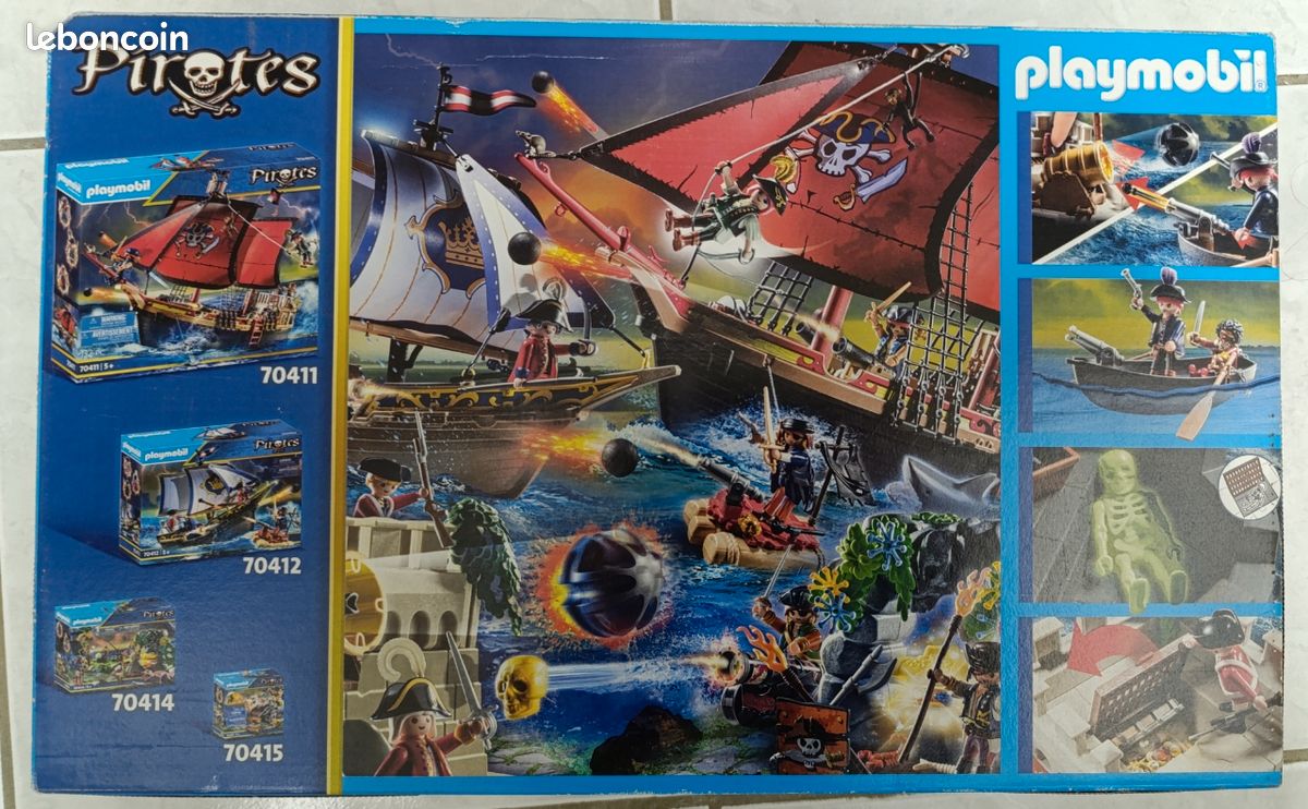 PLAYMOBIL 70413 BASTION / Forteresse / île Soldats / Pirates EUR 50,00 - PicClick FR
