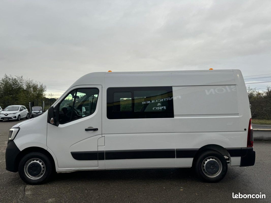 Renault master l2h2 dci 135 cabine approfondie 7 places / tva / prix ht 2020 (image 12)