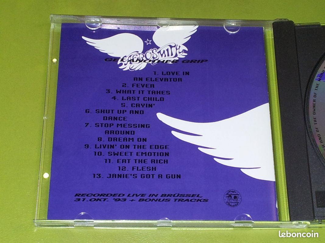 CD live bootleg Aerosmith (image 3)