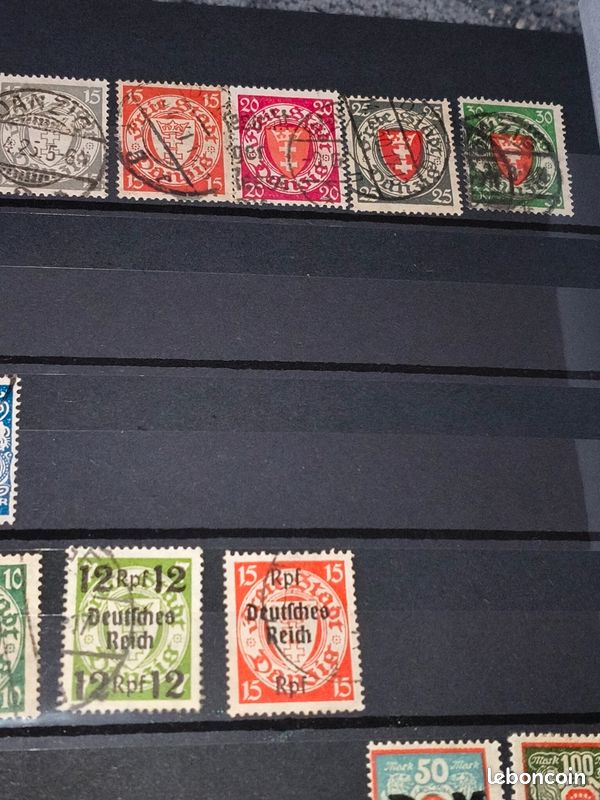 Timbres Allemagne Dantzig - Neufs* - Deux Blocs Daposta 1937