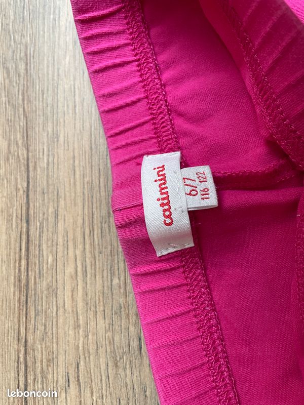 Lot De 2 Leggings Catimini Pour Fille 6 Ans - Coton - Toute Saison - Occasion