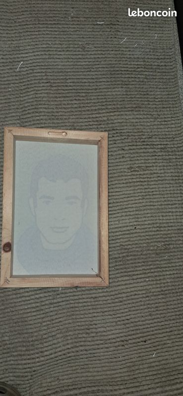 Lot de 5 tableaux portraits Pop Art / Minimalistes (image 2)