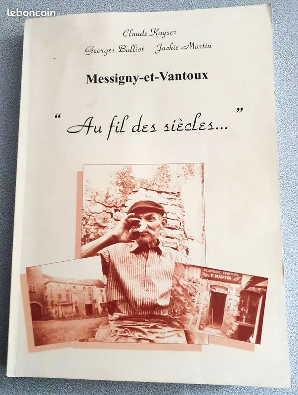Messigny-et-Vantoux : Au fil des siècles Broché – 1 janvier 2000 de Claude Kayser (Auteur), Georges Balliot (Auteur), Jackie Martin (Auteur) 358 pages (image 1)