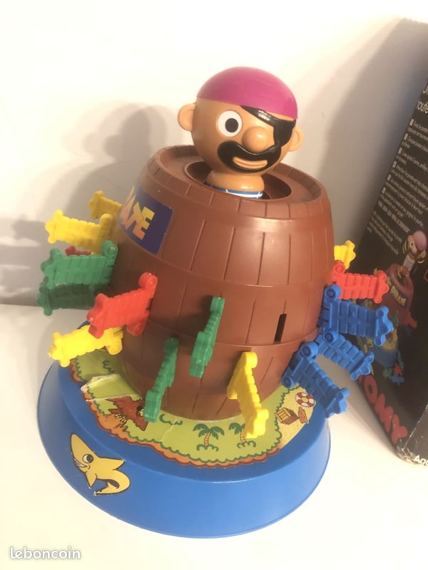 Jeu de société vintage Pic Pirates de TOMY années 80 (image 2)