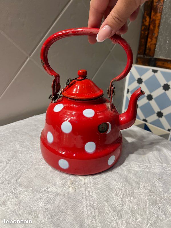 Théière Emaillée Bouilloire À Eau Chaude Teakettle Cuisine Restaurant