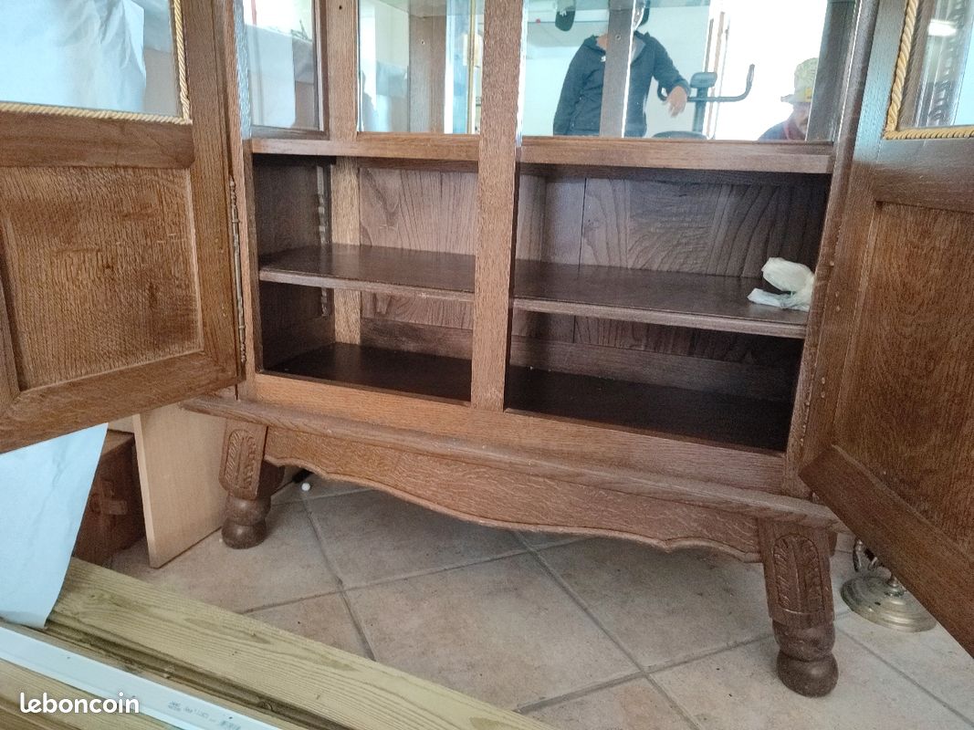 Armoire bois Vitré deux portes (image 5)