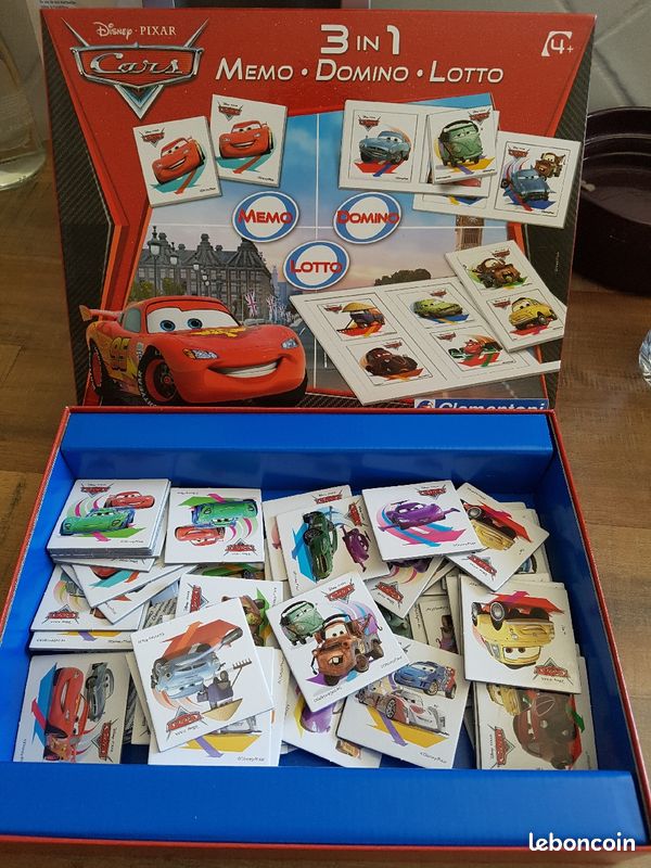 Lots jeux Cars - memory / puzzle (image 2)