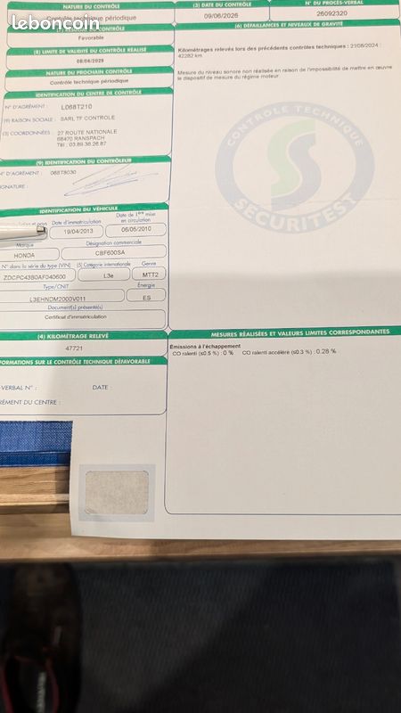 Cbf 600 sa (image 3)