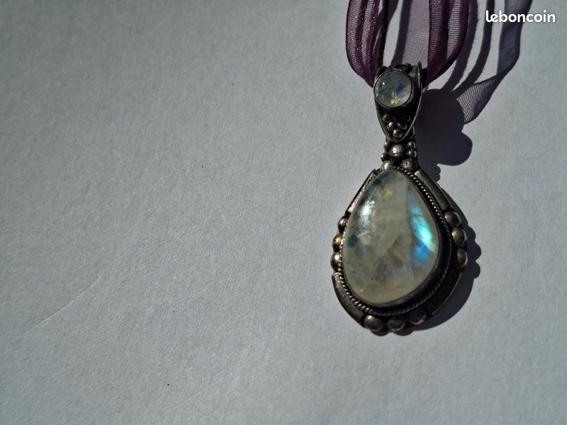 Collier pierre de lune (image 2)