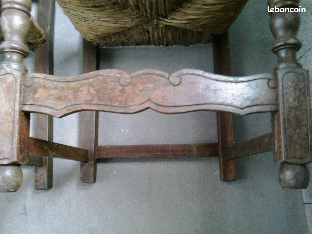 2 chaises anciennes à restaurer (image 18)
