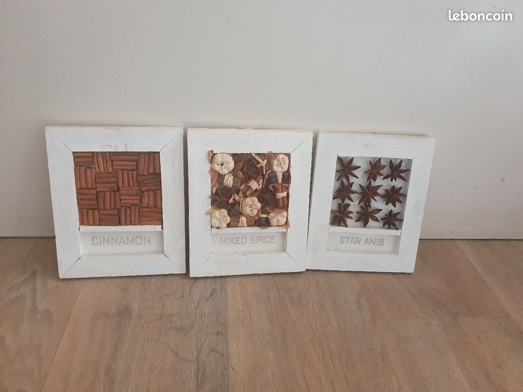 3 cadres en bois (image 1)