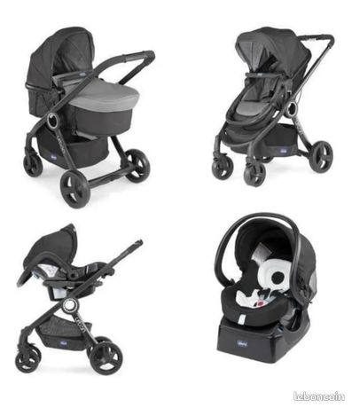 Poussette double Canne Chicco - Troc bébé