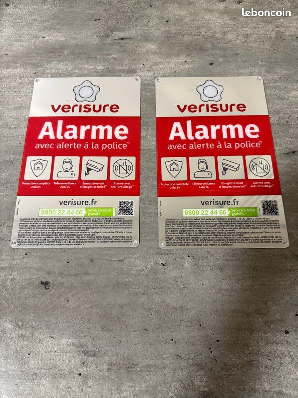 Plaque verisure d'occasion - Bricolage
