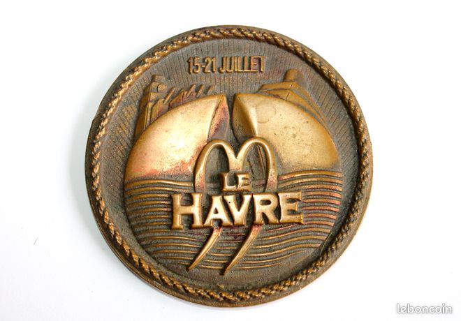 Médaille commémorative du paquebot France VILLERS COLLECTIONS