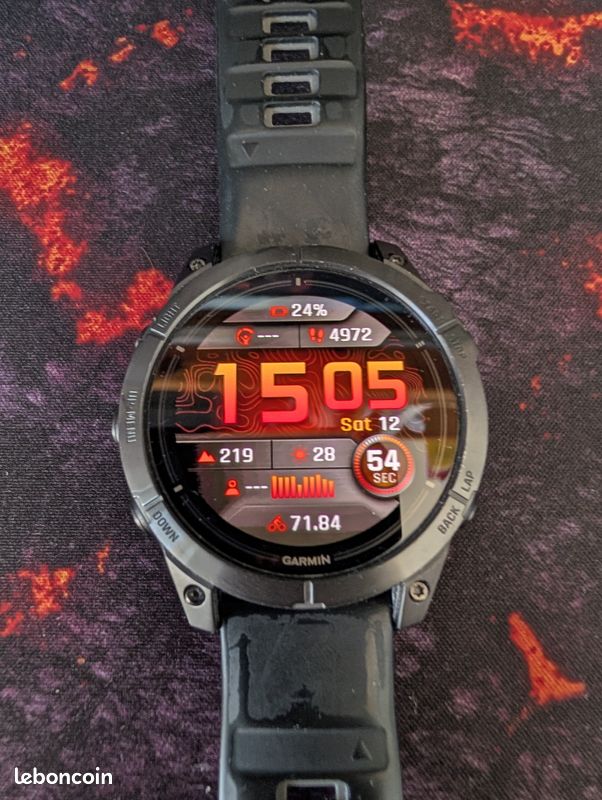 GARMIN Epix Pro Gen 2 Sapphire 47 mm — Titane / Verre Saphir (image 1)