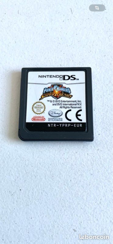 Jeux Nintendo ds power rangers super legends sans boite (image 1)