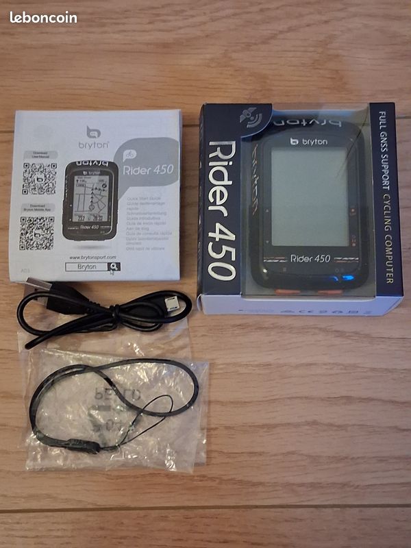 GPS Bryton Rider 450 Équipements vélos