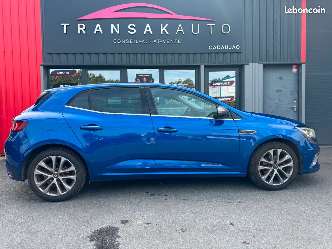 RENAULT MEGANE IV BERLINE TCe 130 Energy GT LINE/ APPLE CARPLAY/ SIEGES SPORT ALCANTARA/TISSU (image 2)