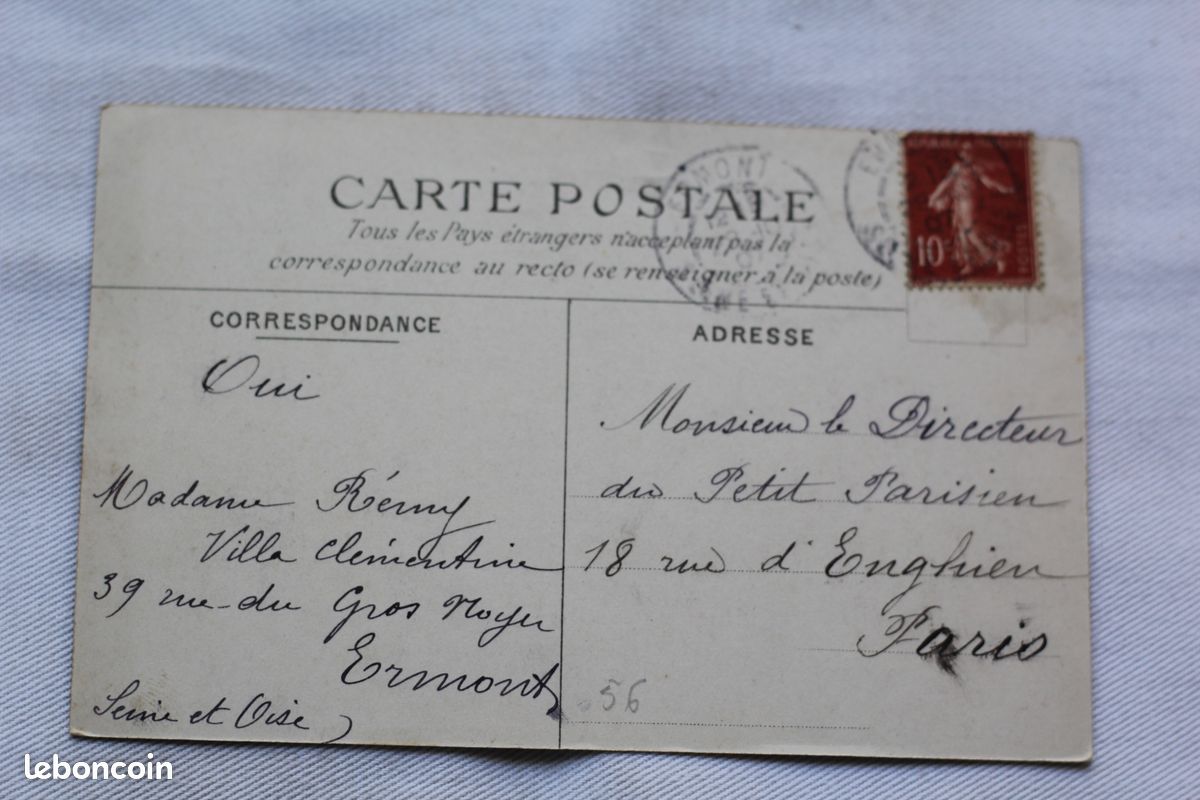 Cpa 1907, Saint Prix, kiosque Chinois du château de la Ferme, Val d'Oise 95, carte postale ancienne, vf91 (image 2)