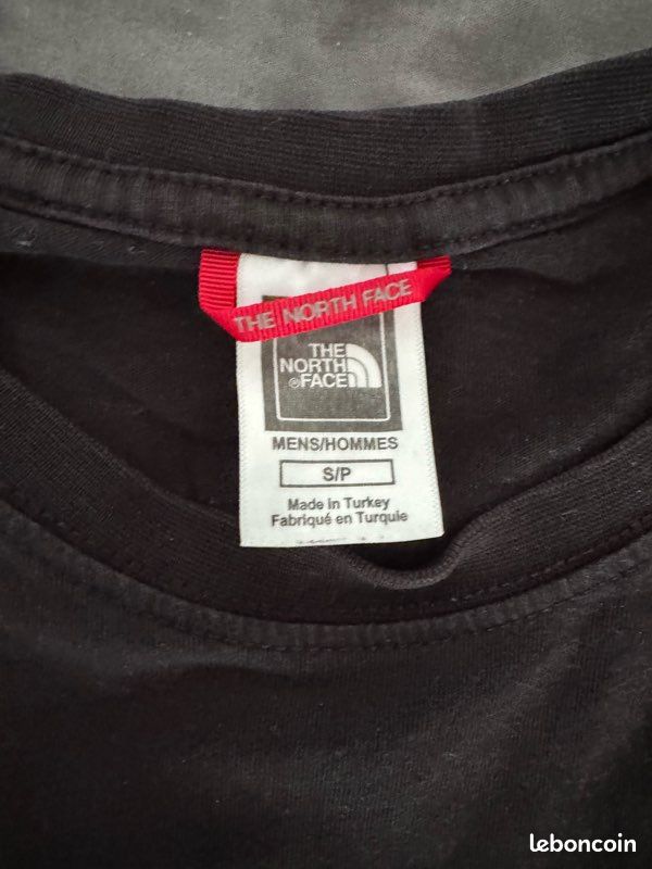 T-shirt noir The North Face Lyon (image 2)