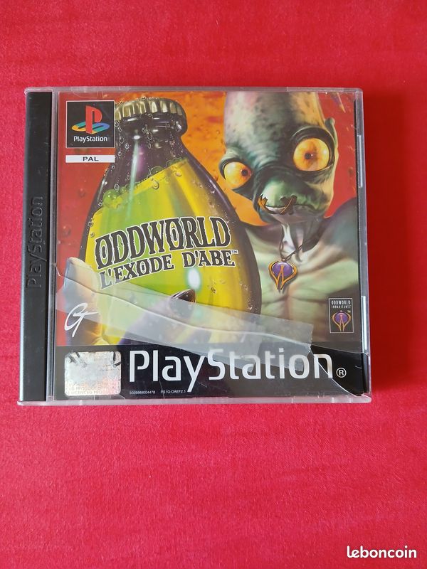 Oddworld : L'Exode d'Abe PS1 - Occasion - Jura Geek Store