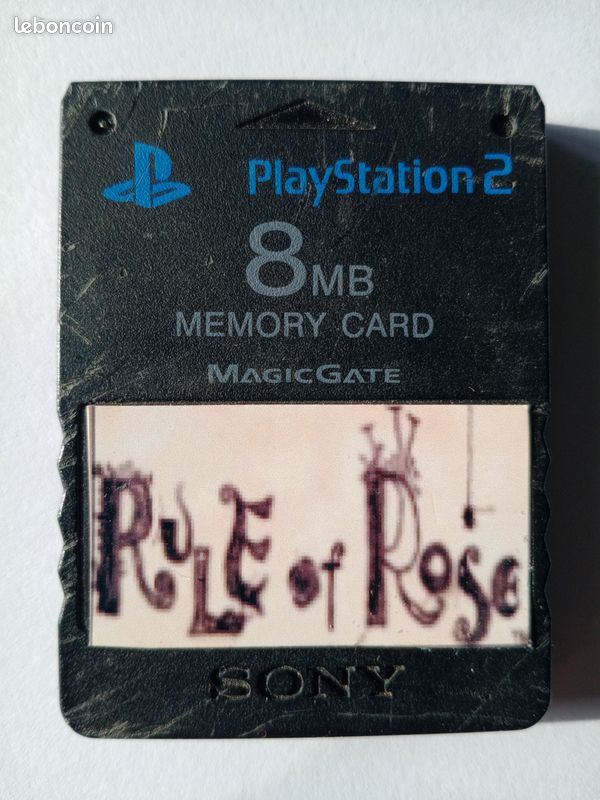 Carte Mémoire Officielle PS2 MagicGate 8MB Memory Card Ofiicial