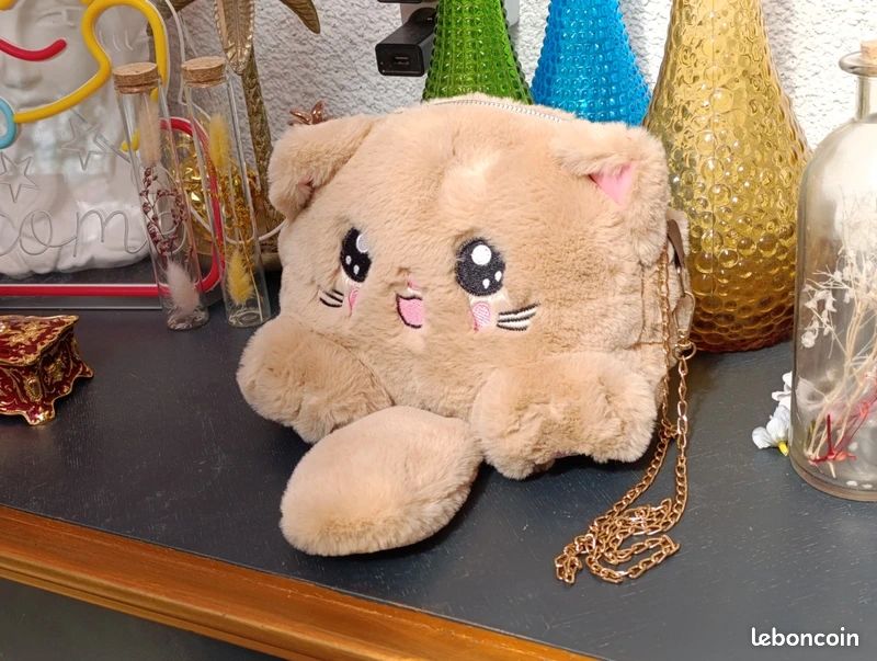 Adorable sac trotteur Cosplay chat đ± peluche manga anime cute kawaii mignon đ (image 3)
