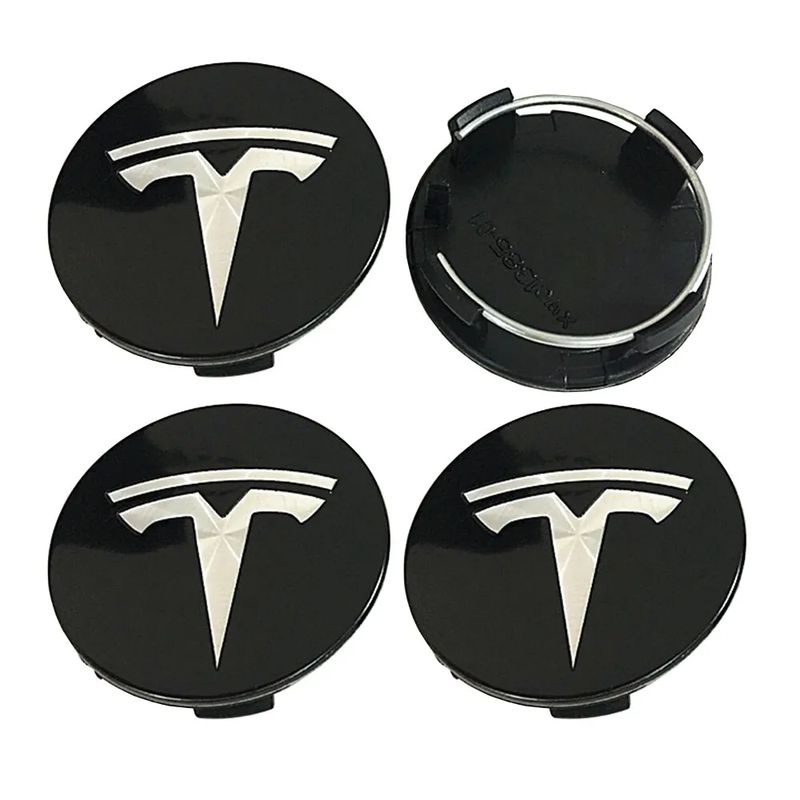  Tesla Kit de cache-moyeux Aero - Cache-écrous pour