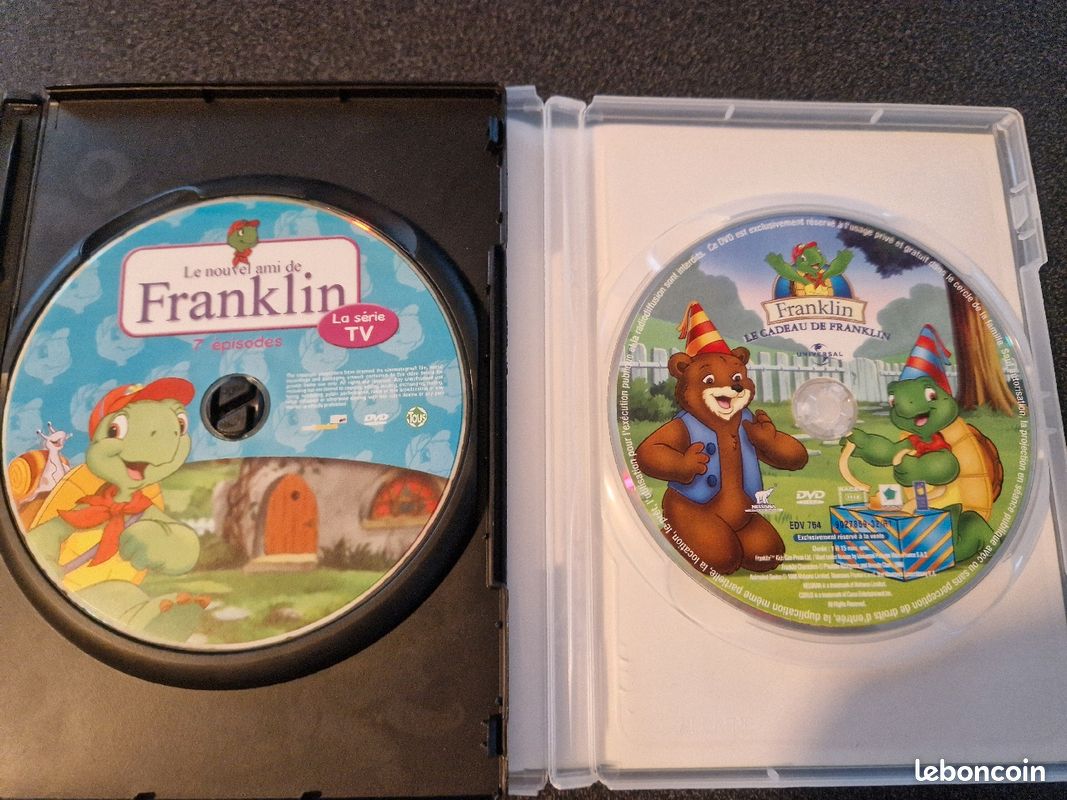 Lot de 2 DVD Franklin - DVD - Films