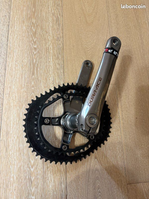 Pédalier Vélo de Course Droite Shimano Dura Ace FC-7800 175 53