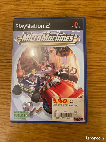 Jeux Vidéo Micro Machines PlayStation 2 (PS2) d'occasion