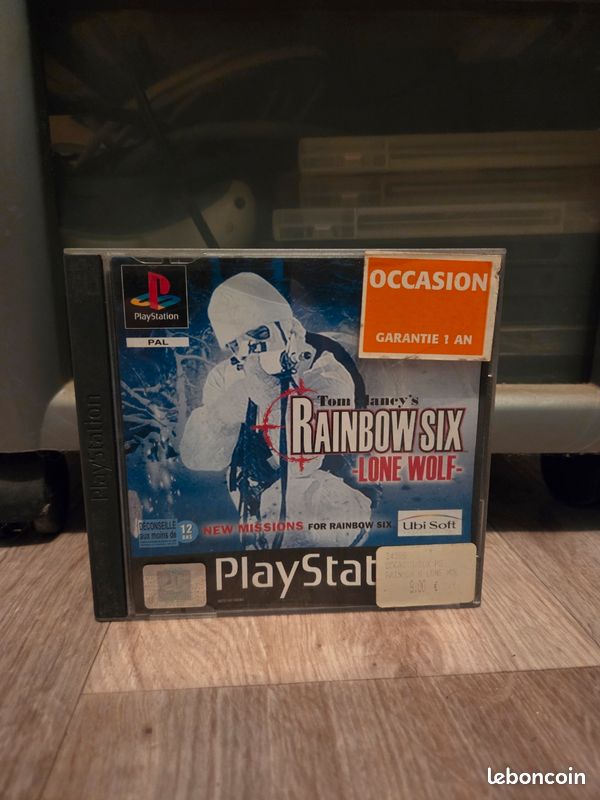 Jeu Ps1 - Rainbow Six Lone Wolf (image 1)