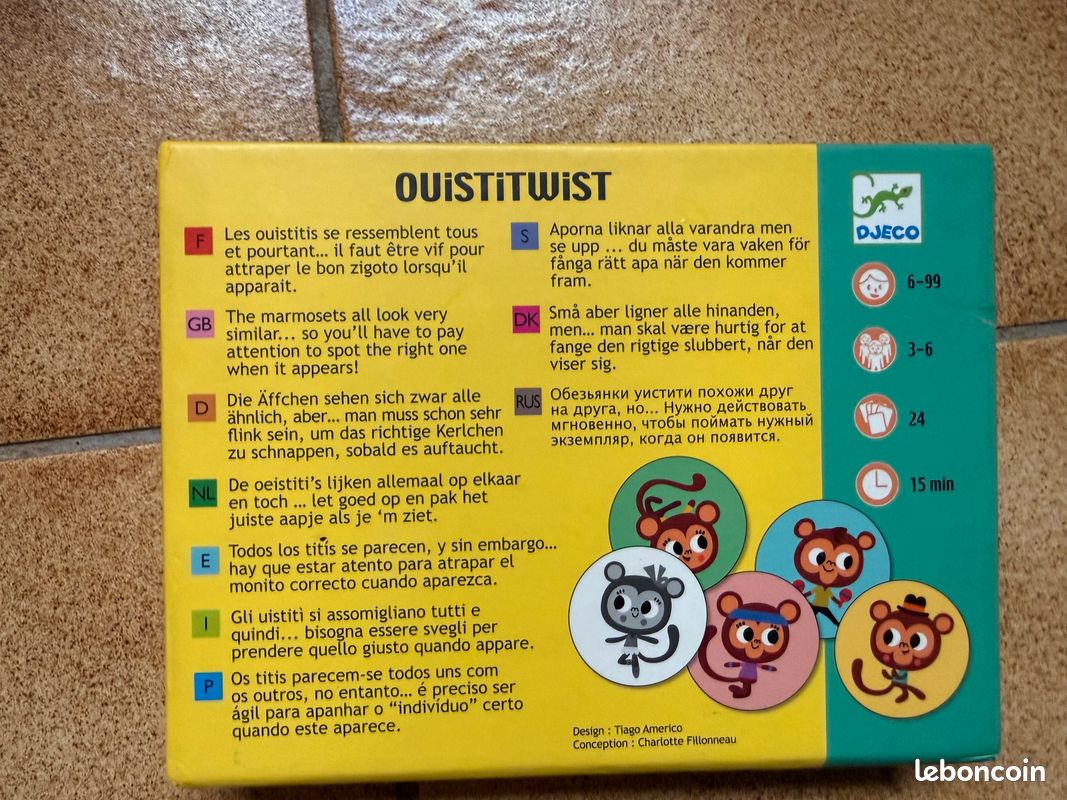 Djeco jeu Ouistitwist (image 2)