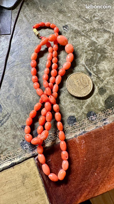 Collier couleur rose (image 4)