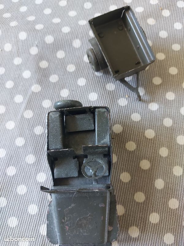 JOUET ANCIEN EN Tôle Jeep militaire US Army Nomura Made in japan 6607 EUR 100,00 - ES