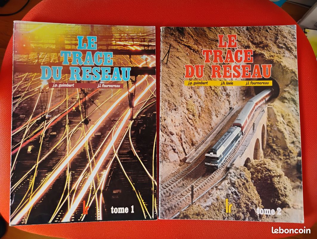Collector Le Tracé du Réseau Tomes 1 et 2 Editions Loco Revue Modélisme Ferroviaire (image 1)