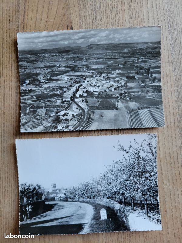 Carte postale ancienne d'Aubenas (07200) - Vieux Château et Quartier